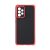 Hybrid PVC + TPU SAM A72 Dual-Color Design Cover – Black Red