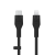 (CAA009bt3MBK) Belkin BOOST CHARGE Flex USB-C to Lightning Connector Soft-touch Silicone 3M – Black