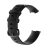 Fitbit Charge 4/3 Geometric Pattern Silicone Watchband Strap – Black