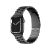 Levelo Daytona Steel Watch Band for Apple Watch 45/44/42mm – Black (LVLDAYSTP49BK)