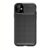 iPhone 11 Carbon Fiber Texture Drop-proof TPU Cover – Black