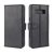 Leather Folio Flip Cover Galaxy Note 8 Foldable Stand- Black