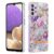 Samsung Galaxy A23 5G YB IMD-8 Series Floral Design TPU Cover – Purple Peony