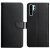 Genuine Leather Nappa Texture Flip Cover With Wallet For Huawei P30 Pro – Black