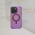 Miko Clear Reflective Cover iPhone 14 Pro Max – Purple