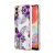 YB IMD Series Samsung Galaxy A04e Marble Pattern Cover – Purple Flower