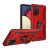 Ring Kickstand Rugged Protective SAM A02S Cover – Red