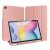 DUX DUCIS Toby Series Tri-fold Stand Leather Cover Tab S6 Lite – Pink