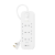(SRB002ar2M) Belkin Connect Surge with USB-C and USB-A Ports 18W 6x AC Outlet – White