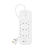 Belkin Connect Surge with USB-C and USB-A Ports 18W 6x AC Outlet – White (SRB002ar2M)