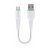 Budi USB to Type-C 20CM 2.4A Cable DC150T02W – White
