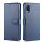 Azns Leather Samsung Galaxy A02s Cover – Blue