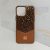 Encase iPhone 13 Pro Max Glitter Axe Series Cover – Brown