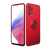 Ring Kickstand Hybrid PC TPU Cover for SAM A53 – Red