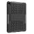 Hybrid Tire Texture Shockproof Cover With Kickstand for iPad 10.9 2022 – Black