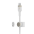 (CAA011bt3MWH) Belkin BOOST CHARGE™PRO Flex USB-C to Lightning Cable_Braided Silicone 3M – White