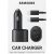 Samsung 45W Car Charger Adapter + USB-C to USB-C 5A 1Meter Cable HC (EP-L5300XBEGWW)