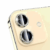 iPhone 12/11 Diamond Stones Camera lens – Gold