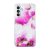 YB IMD Series Samsung Galaxy A04s Marble Pattern Cover – Purple Flower