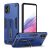 Hidden Kickstand Rugged SAM A04 Cover – Blue