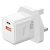 Porodo Blue Wall Charger PD and USB-A UK PD 20W – White (PB-20WDWC-WH)