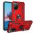 Ring Kickstand Rugged Protective Redmi Note 10 4G Cover – Red