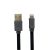 Crown Data and Charging USB to Lightning 1m Cable – Black (CMCU-008L)