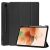 Tri-fold Stand Leather Cover for SAM Tab S7 – Black