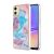 YB IMD Series-1 For Samsung Galaxy A05 4G Marble Blue Pattern Cover