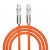 Porodo Double Head Rotate Cable PD Type- C to Apple 30W 1M – Orange  (PD-DHR30WC-OG)