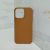 OneGif iPhone 14 Pro Classic Leather Cover – Brown