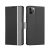 Twill Texture iP 11 Pro PU Leather Flip With Card Slot Cover – Black