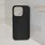 OneGif iPhone 14 Pro Leather Grip Cover – Black
