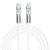 Porodo Double Head Rotate Cable PD Type- C to Apple 30W 1M – White (PD-DHR30WC-WH)