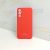Silicone Samsung Galaxy A14 Silky Cover – Red