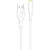 Green Usb-A To Lightning Cable 2.4A 1.2m – White