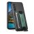 Suteni H13 Samsung Galaxy A54 Leather Kickstand and Strap Cover – Black