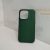 OneGif iPhone 14 Pro Max Classic Leather Cover – Green