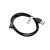 Rockspace USB to Micro Round Cable With Magnet 1m Cable – Black