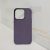OneGif iP 14 Pro Classic Leather Cover – Deep Purple