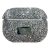 The Bling World With Rock Diamond Skin Case for Airpods Pro – Silver