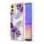 YB IMD Series-1 For Samsung Galaxy A05 4G Purple Flower Pattern Cover