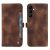 YIKATU Leather Flip Cover with Wallet Samsung Galaxy A34 – Brown (YK-002)