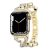 Green Bello Cyrstal Strap for Apple Watch 42/44/45mm – Gold (GNBLOWS45MGD)