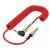 Hoco UPA02 AUX spring audio cable 1m – Red