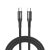 Goaltage USB-C to USB-C Super-Fast Charging Cable – Black CA02-CTC200CM