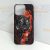 `iPhone 14 Pro Max Magsafe Luxo Tiger Printed Cover- Black/Red
