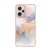 YB IMD Series Redmi Note 12 Pro+ 5G Marble Pattern Cover – Milky Way White