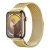 USAMS Milanese Stainless Steel Watchband + Cover for iWatch 38/40mm  – Gold