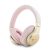 Guess PU 4G Leather BT Headphone Sound  with Script Metal Logo – Pink (GUBH604GEMP)